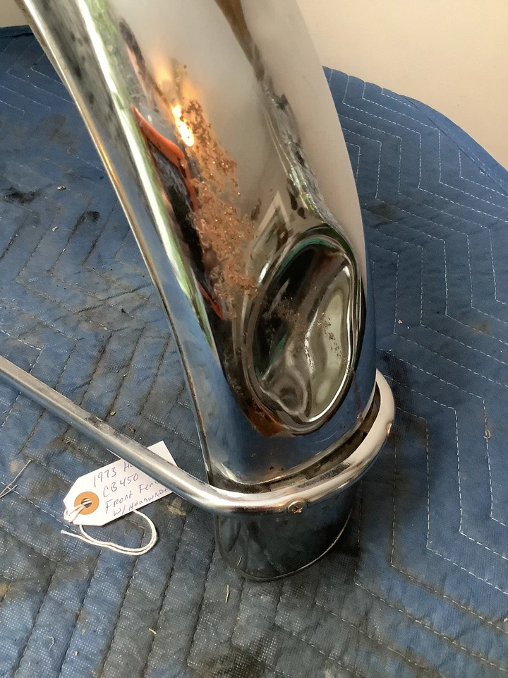 Guardabarros delantero Honda CB450 CB 450 1973 Foto 3 de 4