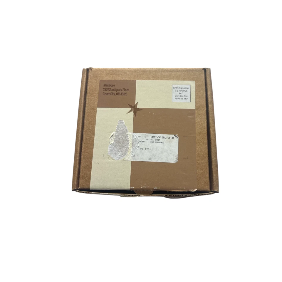 Marlboro Belt Buckle Promotional Western Storming Silver | Free Shipping - Image 4 of 4