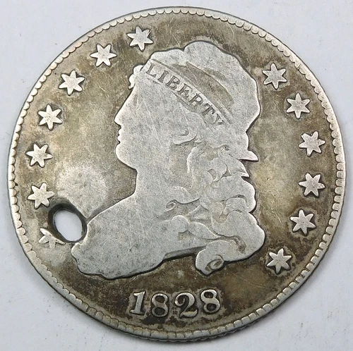 1828-P Capped Bust Quarter — photo from another recent sale