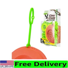 50-Pack Reusable Clay Target Holders - Versatile Shooting Accessories