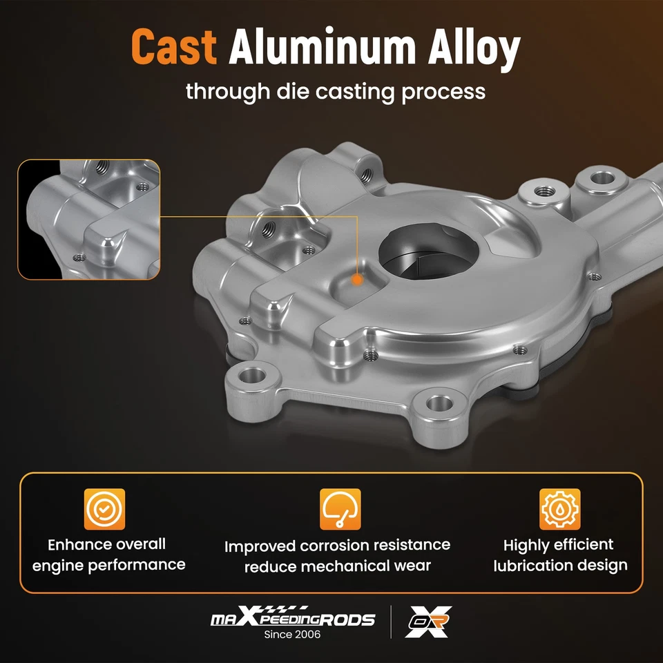 Bomba de aceite M296 para Dodge Stratus Chrysler 300 motor 2,7 L V6 DOHC 1998-2010 Foto 4 de 4