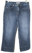 Women's Jeans Capri Chico's Platinum Chico's Size 1