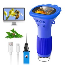 1000X Handheld Digital Microscope for Kids 2 Inch IPS Screen Portable Science