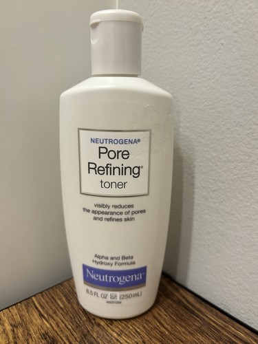 Neutrogena Pore Refining Toner Alpha and Beta Hydroxy Formula 8.5 fl oz New - Picture 1 of 3