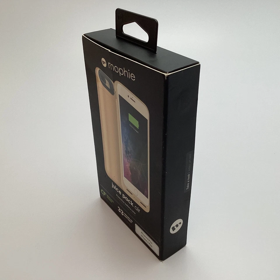 Mophie Juice Pack Air – Dourado – iPhone 8 Plus / 7 Plus – Caixa Aberta – Sem Fio - Imagem 3 de 4
