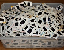 100+ Vintage Color Film Photo Slides 1960s-1980s Amateur Lot People Travel Cars