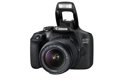 CANON Spiegelreflexkamera EOS 2000D EF-S B-Ware Versandrückläufer