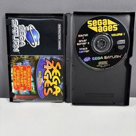 Sega Ages Volume 1 - Sega Saturn - Complete - PAL - Tested Working