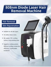 Ice Titanium Hair Removal 755 808 1064nm Permanent Painless Diode Laser Machine