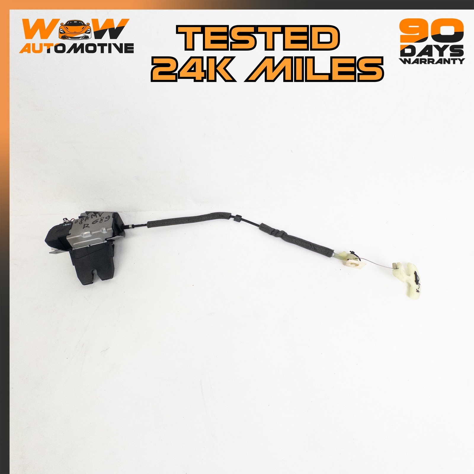 06-16 ASTON MARTIN V8 VANTAGE TRUNK DECK LID LATCH LOCK ACTUATOR ASSEMBLY OEM