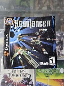 Starlancer (Sega Dreamcast, 2000) Game Disc w/ Manual TESTED No Case