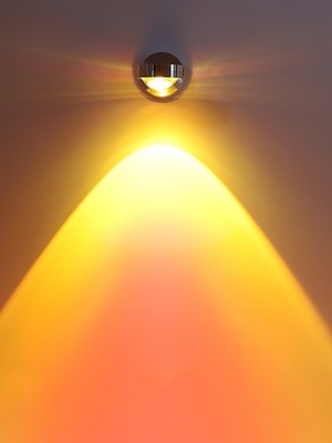 2 x 5W COB LED Sunset Projection Lamp Rotate Picture Wall/Ceiling Light Fixture