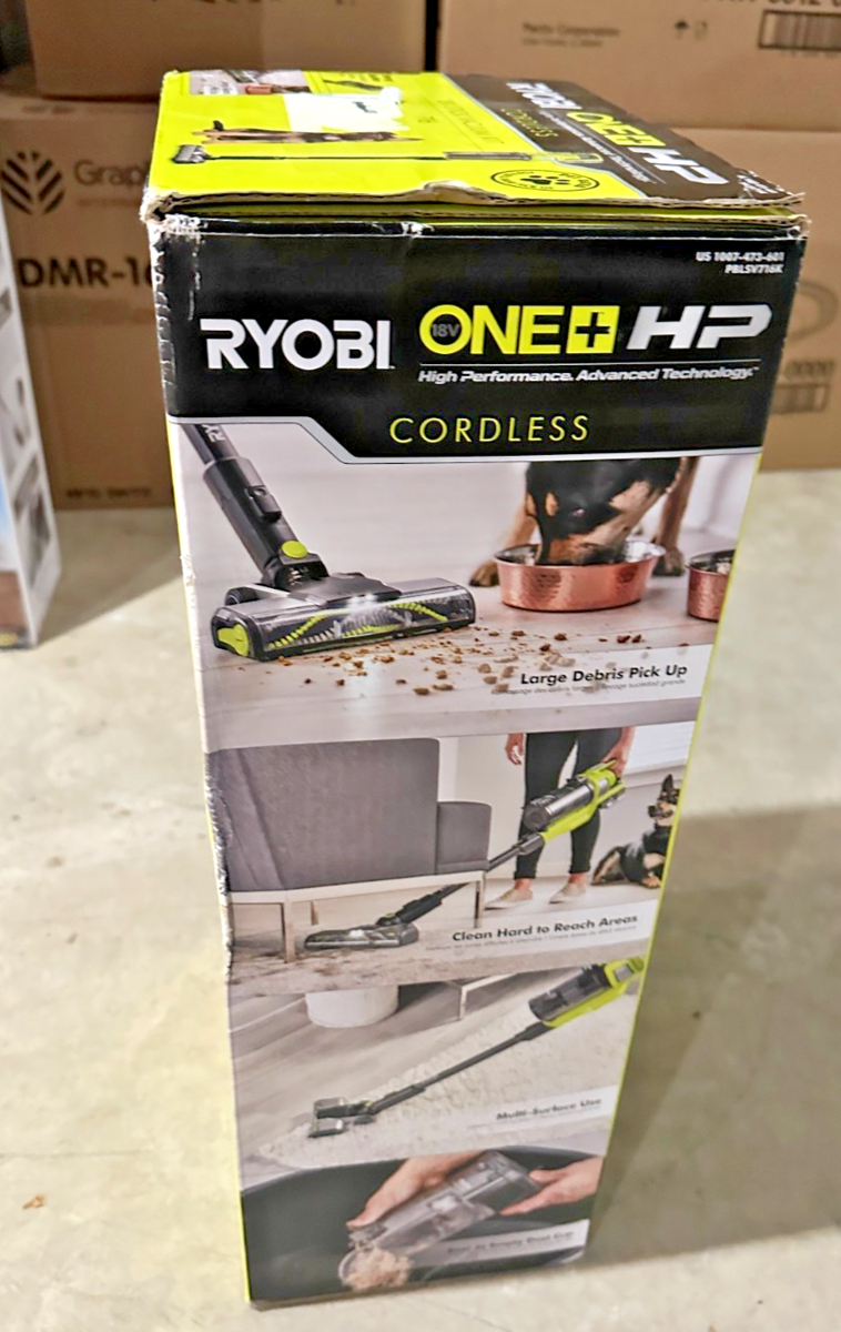 Ryobi ONE+ HP 18V Green Stick Vacuum Cleaner (PBLSV717) for sale