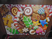 Springbok Jigsaw Puzzle Grandma's Cookies Christmas 400 Pieces Family COMPLETE