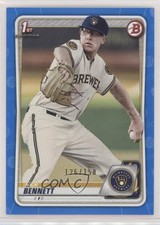 2020 Bowman Prospects Blue 126/150 Nick Bennett #BP-140 g9j