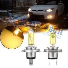Golden Yellow 3000k H7 55w Conversion Kit Halogen Bulbs For Headlight Fog Light Golden Yellow 3000k H7 55w Conversion Kit Halogen Bulbs For Headlight Fog Light