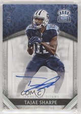 2016 Preferred Retail Crown Royale Rookie Platinum 40/50 Tajae Sharpe Auto 0e7q