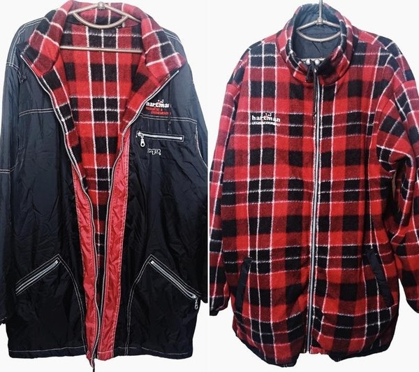 Men American Vintage Jacket Black 42 / XL / 50 #4YHL