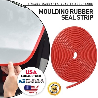 20Ft Rubber U Channel Edging Trim Seal Door Window Edge Protector Strip U-Shape