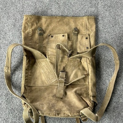 USMC WWII Haversack BOYT 1945 Canvas Field Pack Marine Corps Bag