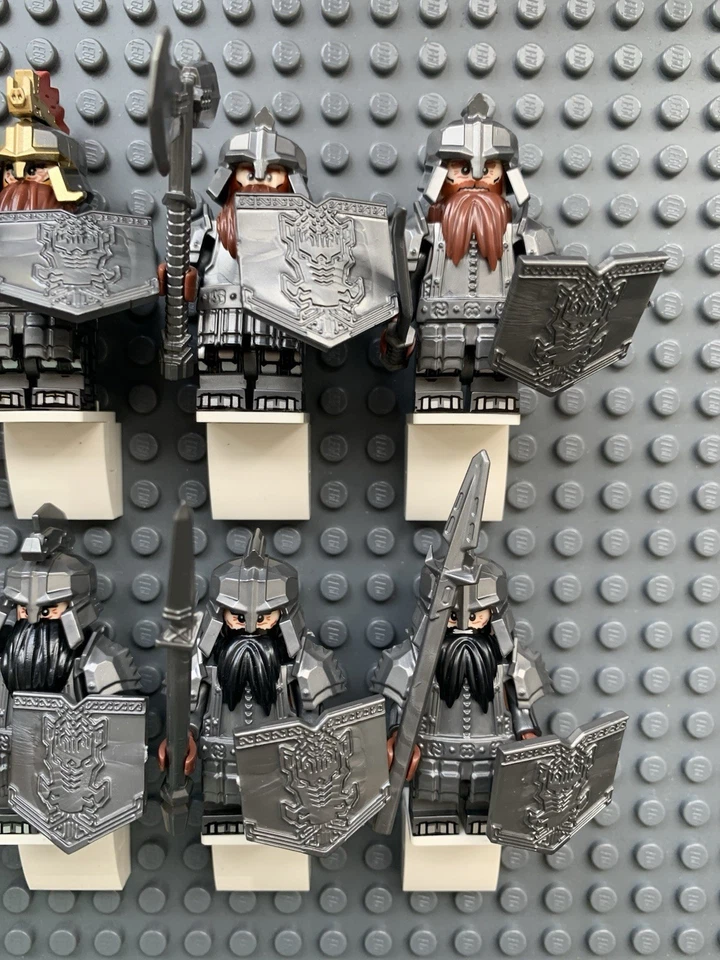 Lord Of The Rings 8X Dwarf Five Armies Minifigures NEW - Image 3 of 4