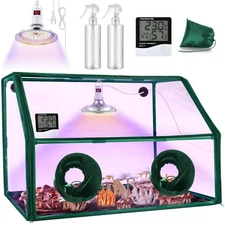 Large Still Air Box Mushroom Grow Tent, 30x20x20 in Mycology Fume Hood Propag...