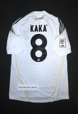 2009-2010 Authentic Adidas Real Madrid Ricardo Kaka Home Kit Jersey Shirt