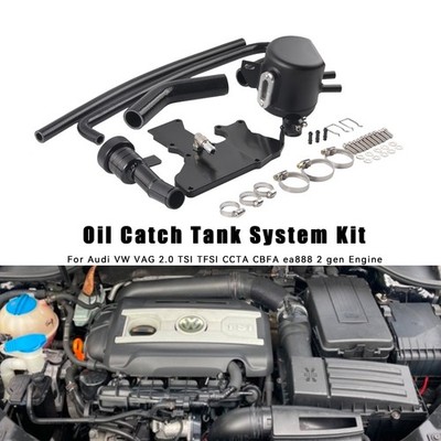 Oil Catch Tank System Kit For Audi VW VAG 2.0 TSI TFSI CCTA CBFA ea888 2 gen