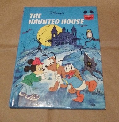 Walt Disney Productions The Haunted House 1975 Mickey Daffy & Pluto Vintage Book