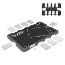 10 Slot Micro SD Card Holder Case Compact Memory Card Storage Box