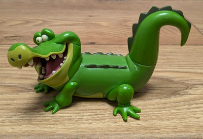 Disney Store Peter Pan Captain Hook's Tick Tock Kroko Figur 18 cm lang