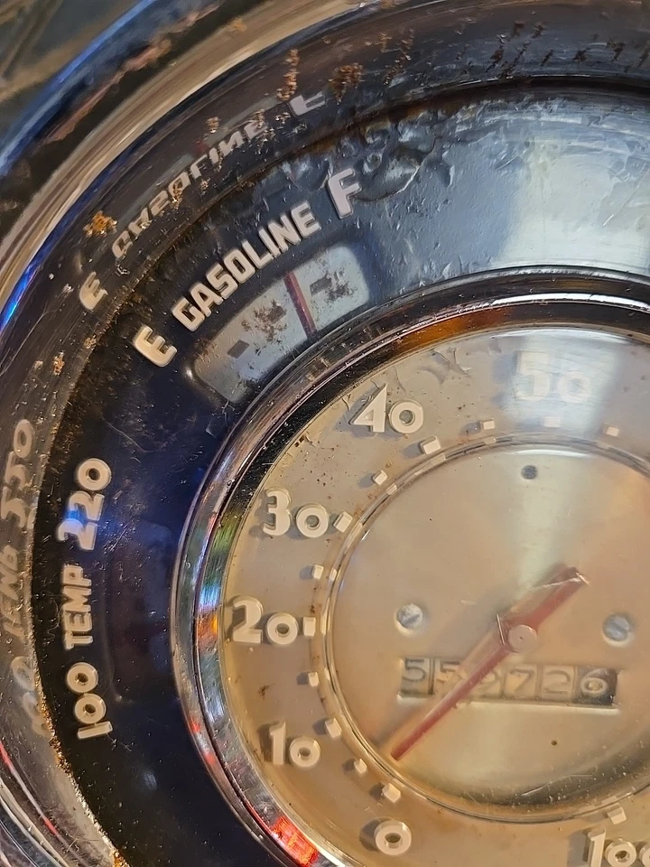 Cuadro de instrumentos Styleline Fleetline 2 4 puertas Chevy Chevrolet 1949 49 50 1950 Foto 4 de 4