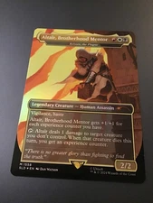 MTG Secret Lair #1558 Altair, Brotherhood Mentor Borderless Foil NM