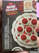 Zuru Mini Brands Create Master Chef Strawberry Cake Unsealed/Unused