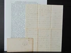 20th Connecticut Infantry soldier at Point of Rocks Virginia letter & envelope