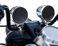 GoHawk Motorcycle Speakers, Bluetooth Speaker System, 4.25 Inch Waterproof Sp...