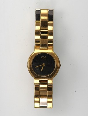 ESQ Uhr Damen Swiss Gold Edelstahl 30m Batterie Quarz, Nicht Funktionierend