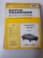 Revue technique Peugeot 305