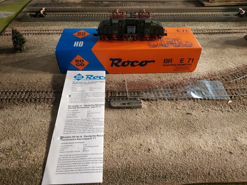 ROCO 04196A, ELECTRIC ENGINE BR E71 33, VERY GOOD, SCALE H0/HO - Picture 15 of 15
