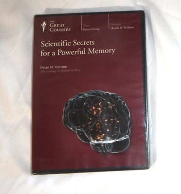 Scientific Secrets for a Powerful Memory by Peter Vishton DVD The Great Courses