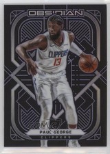 2020-21 Panini Obsidian Electric Etch Purple 90/99 Paul George #76 z7j