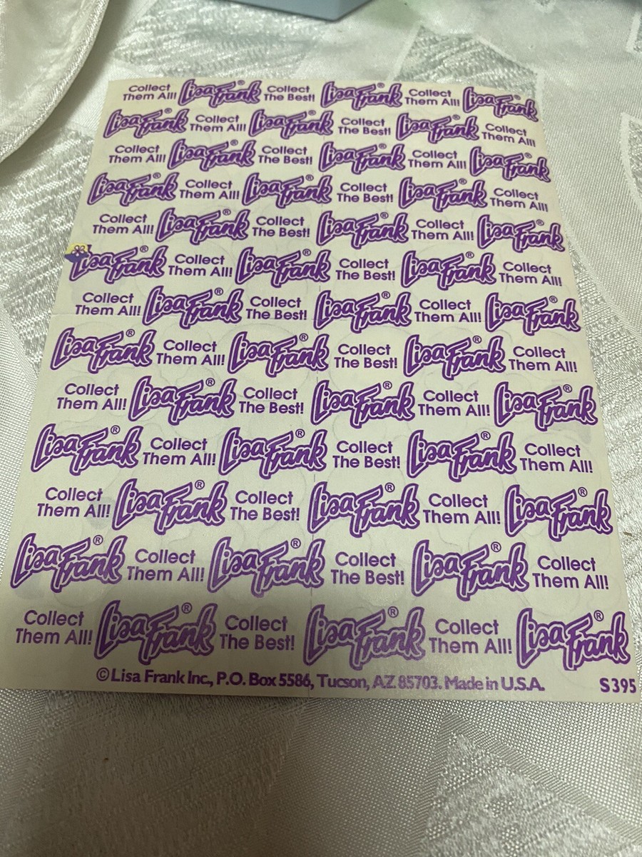 Vintage Lisa Frank Smiley Face Sticker Sheet S395 Incomplete | eBay