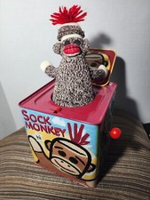 2010 Schyllng Jack in the Box Sock Monkey Working