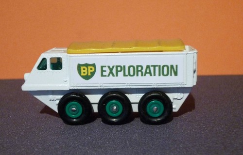 Matchbox Lesney 61b Alvis Stalwart Con Adesivi 'BP Exploration'