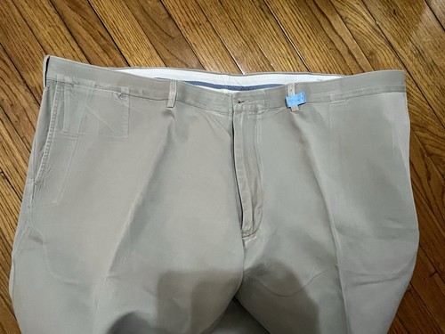 Polo Ralph Lauren Classic Fit Tan Twill Chino Pants Slacks Big Mens 54B/32 Lot J - Picture 2 of 19