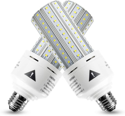 Paquete De 2 Bombillas LED Equivalente a 500W 7500 Lumenes Blanco Día 5000K