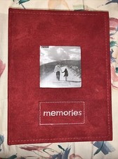 Red Suede Pioneer Photo Albums Inc. Memories Album 52 Pages - 208 Pictures 4X6