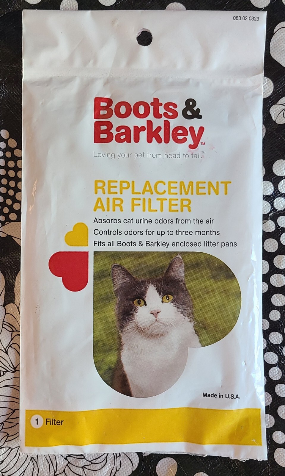 Boots & Barkley (1) Replacement Air Filter for Enclosed Litter Pans eBay