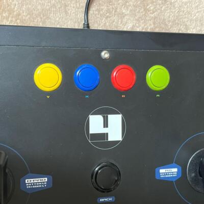 ジモティ来店特価!!　XBOX用コントローラー　HORI　TWIN　STICK　EX　　J-10297 XBOX 360 HORI Twin Stick EX Arcade Controller Virtual On Forth ver
