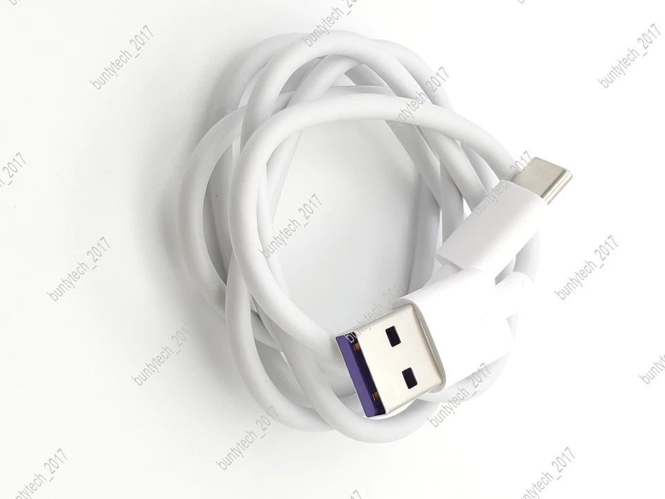 Genuine Huawei SuperCharge Wall Charger OR USB-C Cable For Nova Y60 Y61 Y70 Y90 - Image 3 of 4